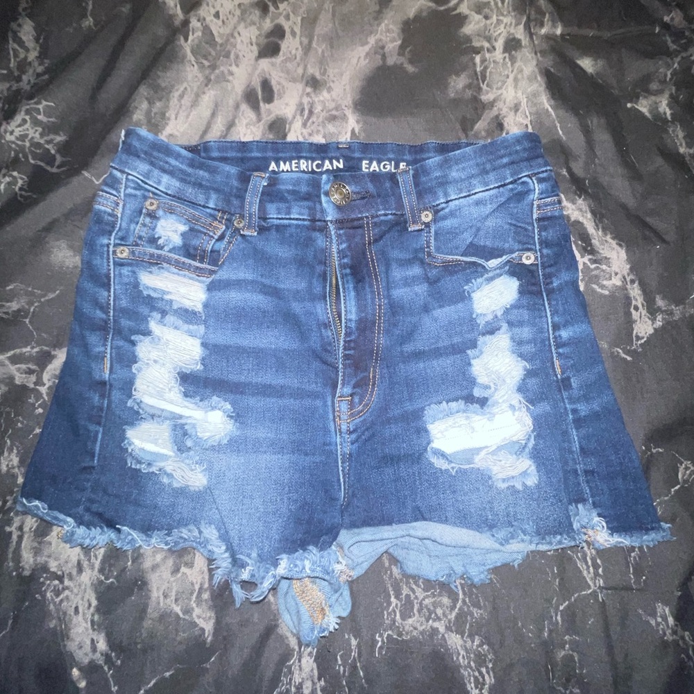 Dark blue Jean shorts